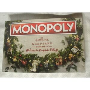 MONOPOLY HALLMARK CHRISTMAS Ornaments Keepsake LTD ED New Sealed Board Game